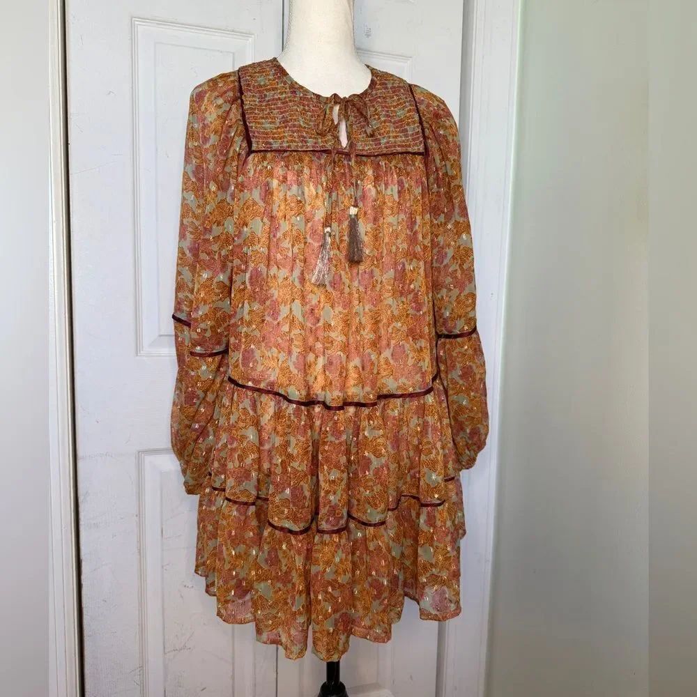 Bohemian Glam Free the People Flowy Dress